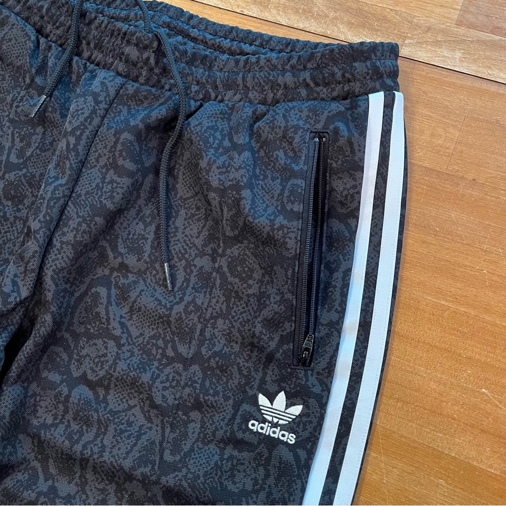 ADIDAS Women's Black Snake Print Firebird Track Suit - Picture 13 of 15